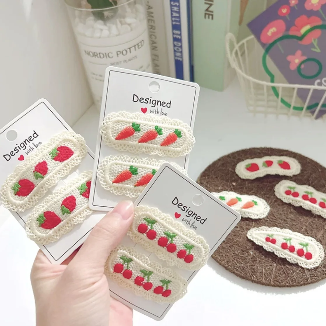 Elegant Lace Hollow Hair Clips - Stylish Accessories