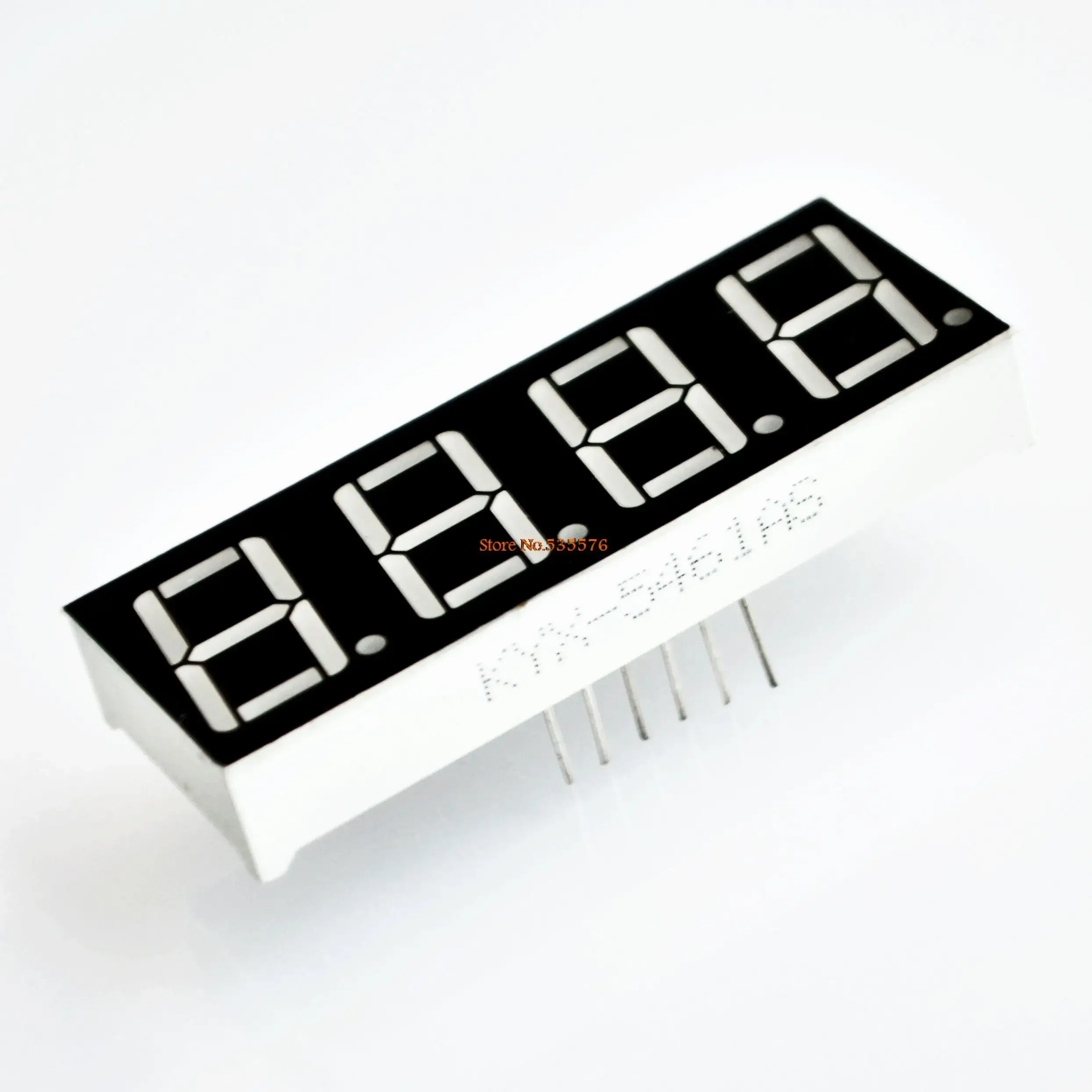 0.56 인치 7 7 세그먼트 4 자리 빨간색 시계 LED 디스플레이 일반적인 양극 시간 12 핀