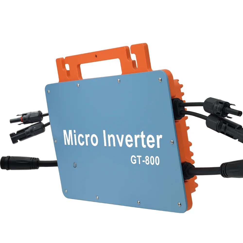 Jiajiu Gt-800W Colore Ip66 Microinverter Solare Trifase Trifase Impermeabile