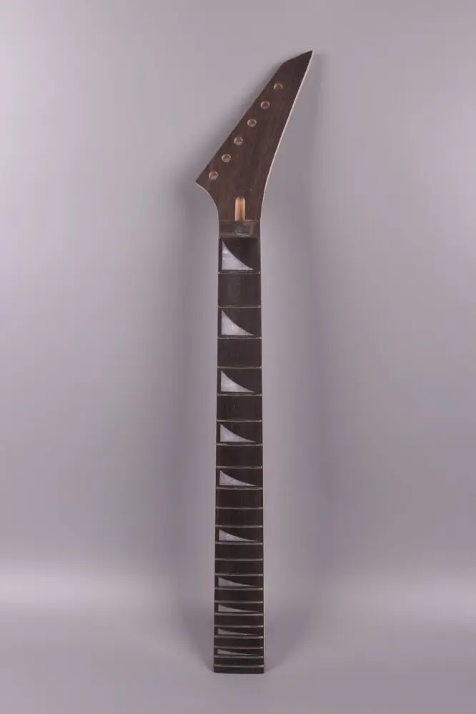 

Yinfente Guitar Neck 25.5Inch 22Fret Maple Fretboard Shark Fin Inlay Jackson Right Hand
