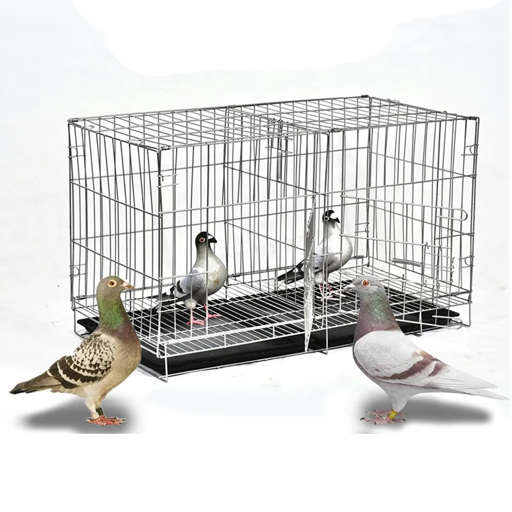 Iron Travel Cage Bird Folding Cage Chickens Folding Cages Pigeons