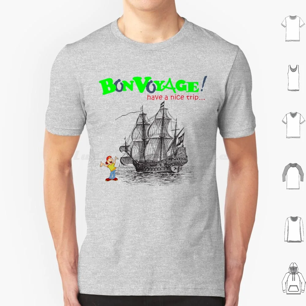 Bon Have A Nice Trip T Shirt 6Xl Cotton Cool Tee Bon Bon
