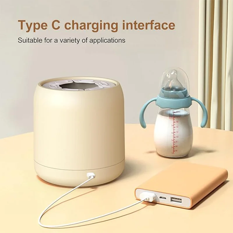 Portable Electric Shaker Infant Bottle Mixer Electric Automatic Mix Warm Formula Bottle Instantly Shaker USB Charging Hands Free Simple Cleaning Machine