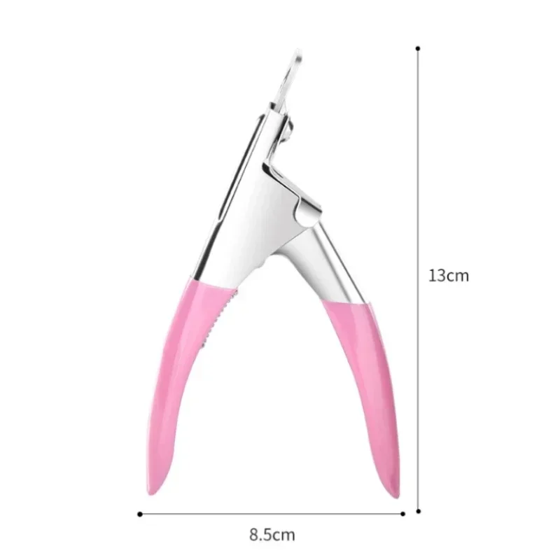 Fake Nail Cutter Type U Word False Tips Professional Nail Clippers Straight Edge Cutters Manicure Pliers Guillotine Nail Capsule 6