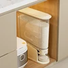 UFORU Press type rice drum household insect-proof moisture-proof sealed   food grade organize rice box 5