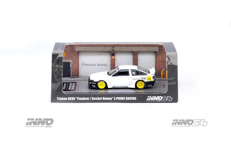 

PreSale INNO 1:64 COROLLA TRUENO AE86 PANDEM ROCKET BUNNY Die-Cast Car Model Collection Miniature