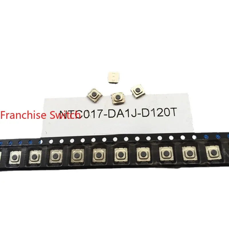 

10PCS NTC017 Original Touch Switch 4*4*1.5 Patch 4-pin Mini Button 5.2*5.2 Foot Package.