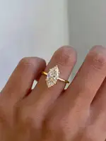 925 Sterling Silver Classic Gorgeous Sparkling Zircon Ring For Women Engagement Wedding Luxury Fashion High Quality Fine Jewelry