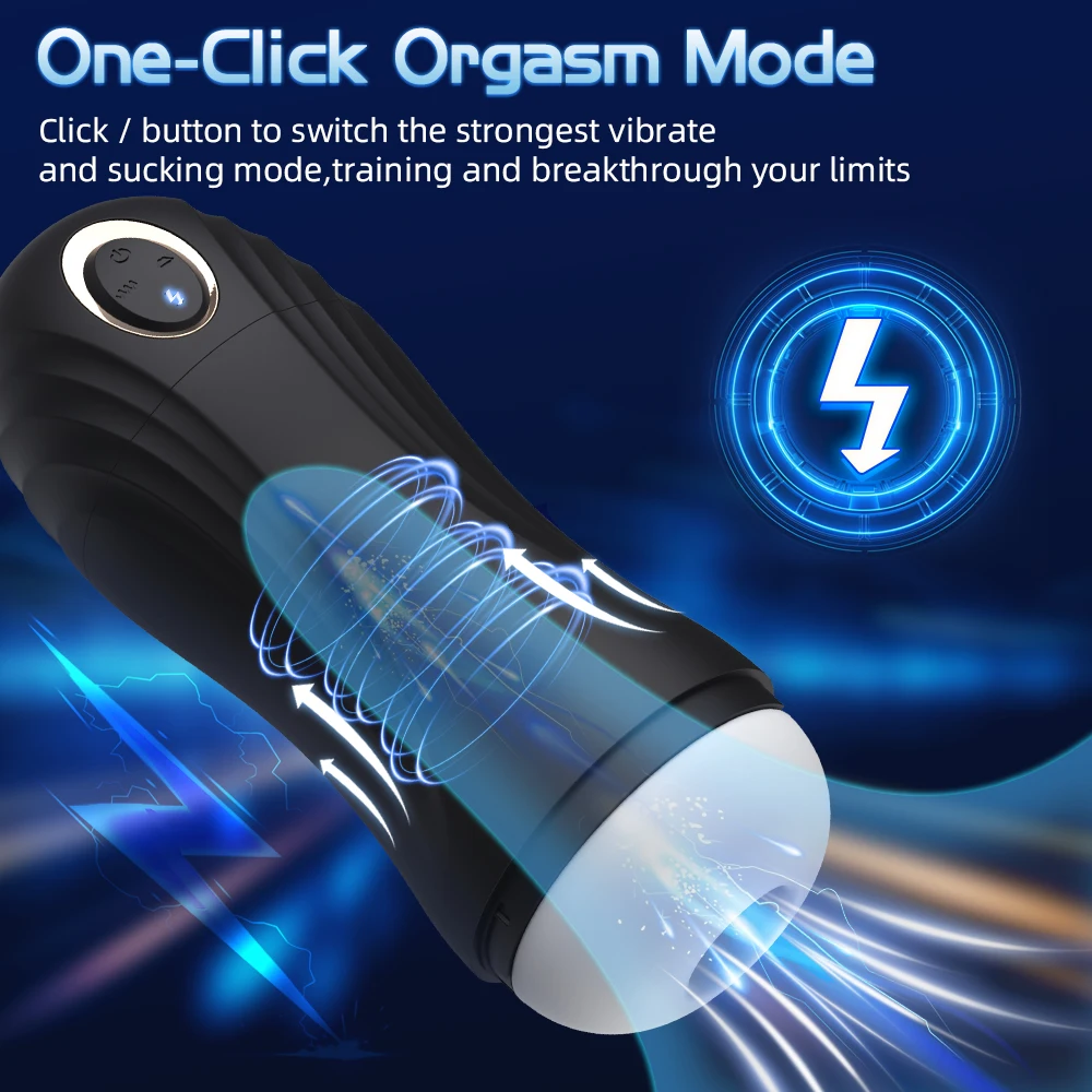 Automatic Male Masturbator With Sucking And Vibration Function_voghion.com