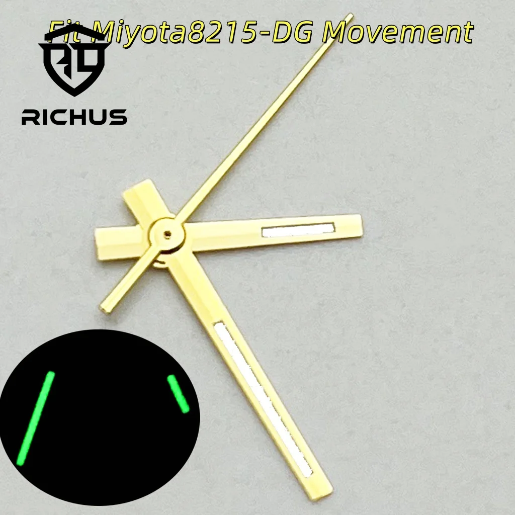 RICHUS Luminous Silver/Gold/Rose Gold Watch Hands