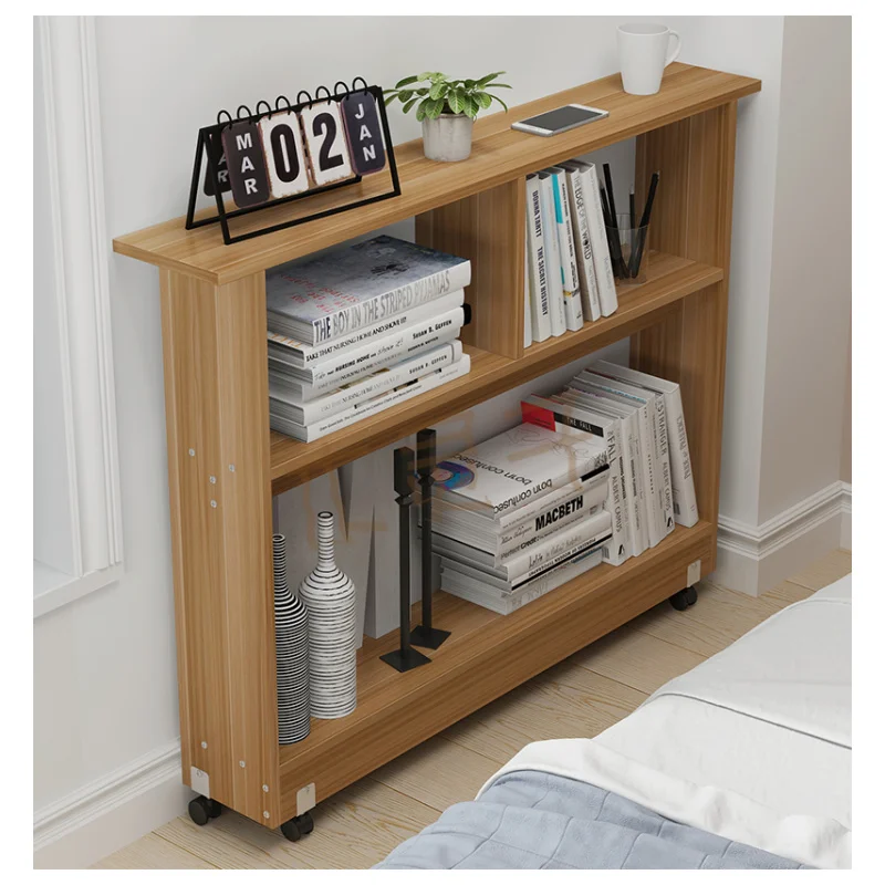 

Movable Bedside Sheing Bed Side Seam Cabinet Sofa Narrow Gap Long Strip With Wheel