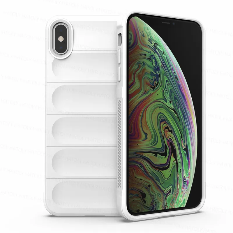 Premium Shockproof Silicone TPU Back Cover for Smartphones - Skin-Friendly Design