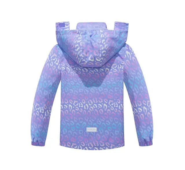 Tailles 110-150 Veste Softshell Enfant Fille Coupe-Vent