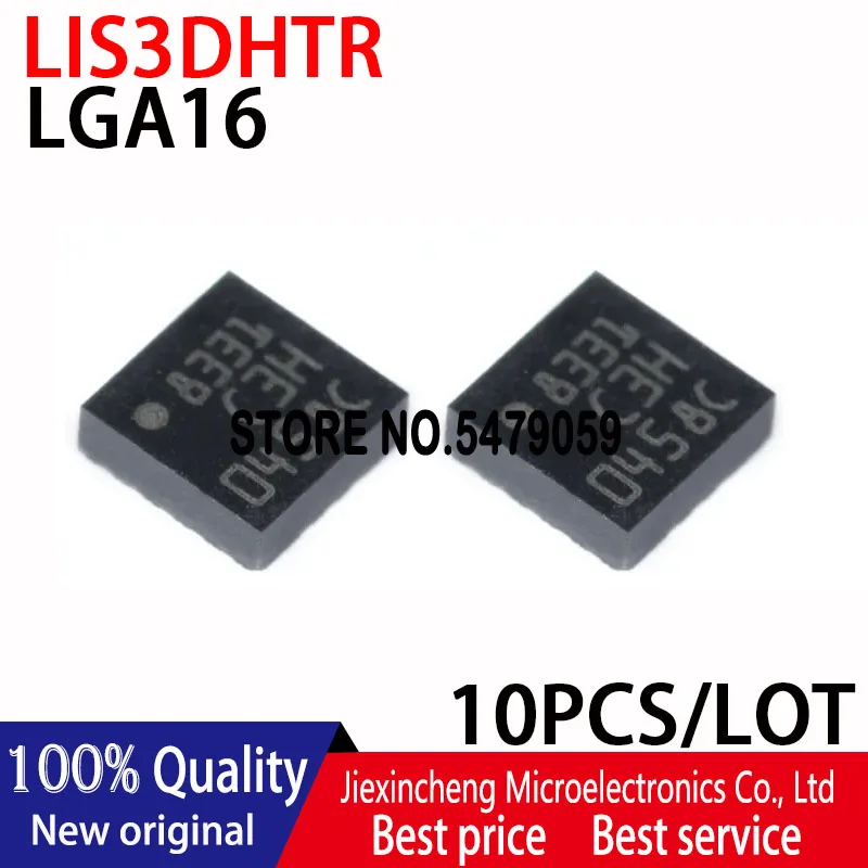 

10PCS LIS3DHTR marking:C3H LIS3DH LGA-16 New original