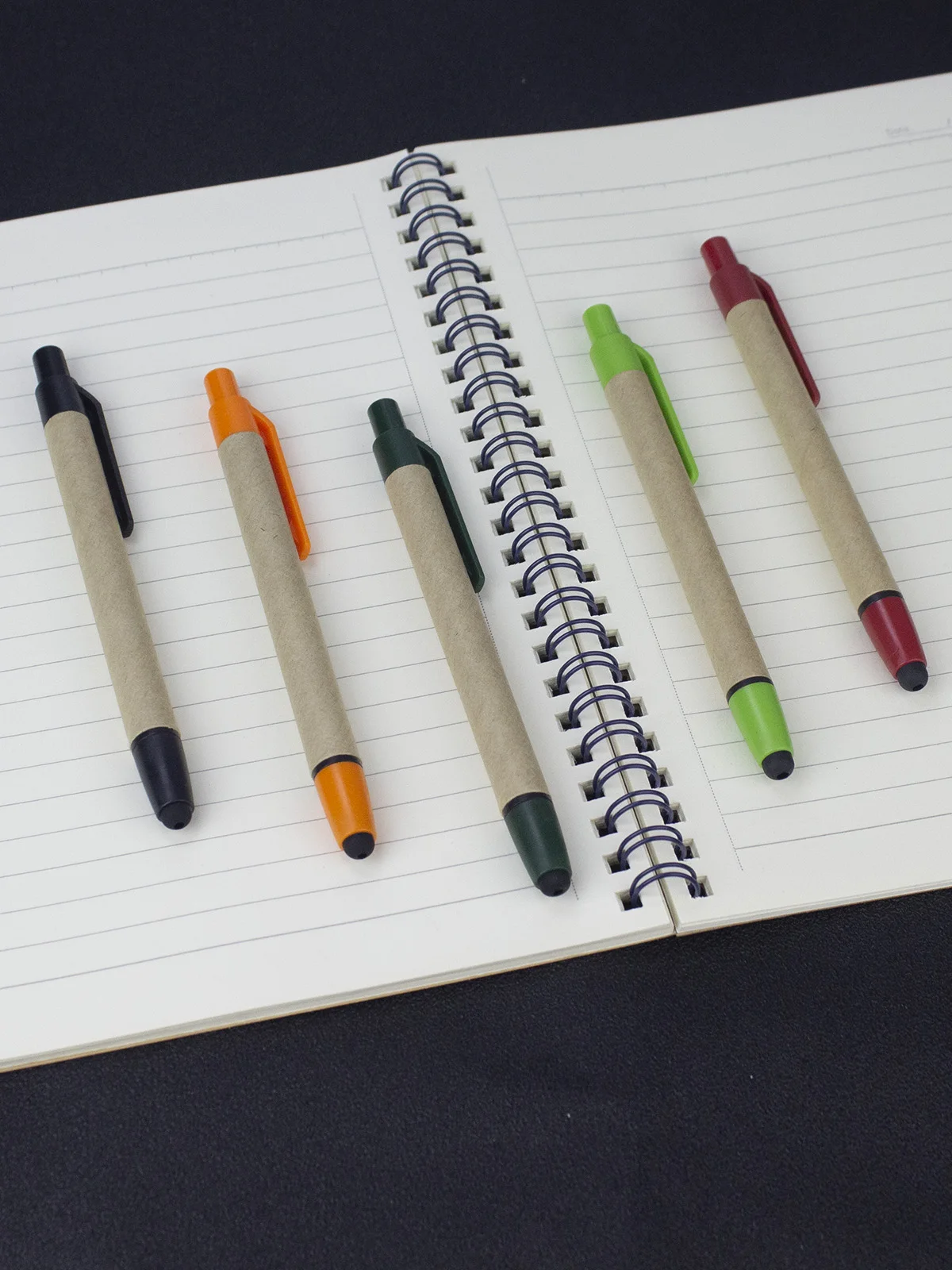 Stylus Eco Paper Ball Pen multifunction pen ink ballpoint pen Green Concept Touch Screen Stylus Of Phone Pad PC Notebook Tablet Promotion Pens Gift