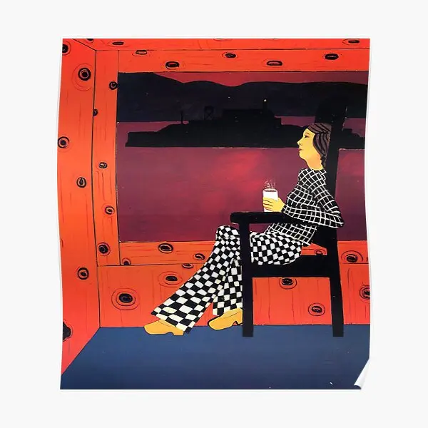 

Joan Brown The Women Relax Chair Poster Funny Home Room Decoration Picture Painting Mural Decor Print Modern Vintage No Frame