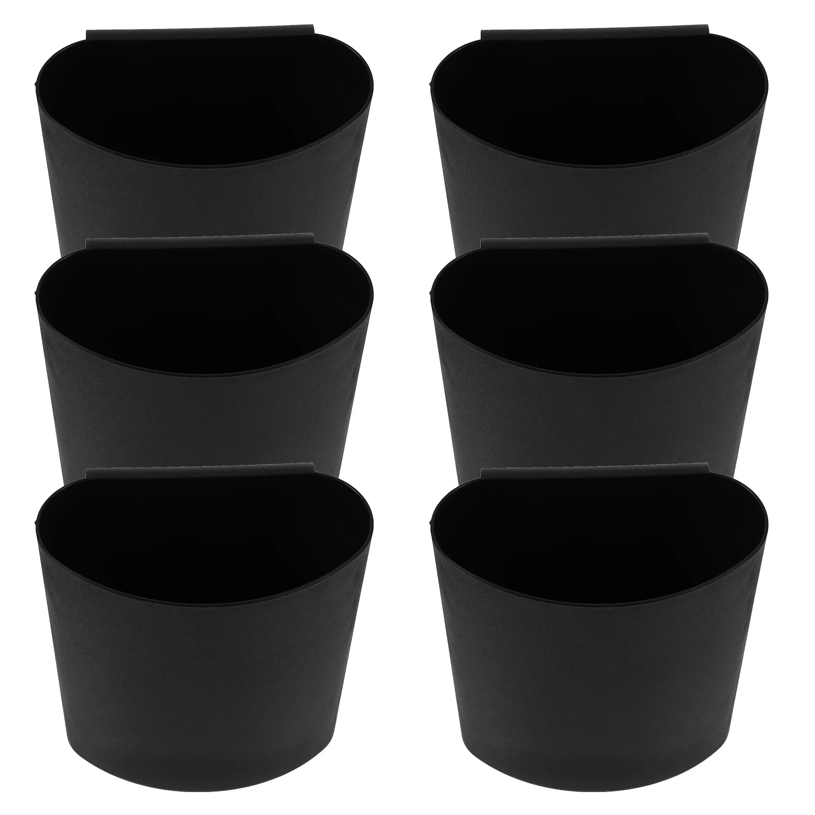 

Hanging Cup Holder Rolling Cart Accessories Utility Cart Hanging Bins Flower Pots Space Saver Storage Bucket Desktop