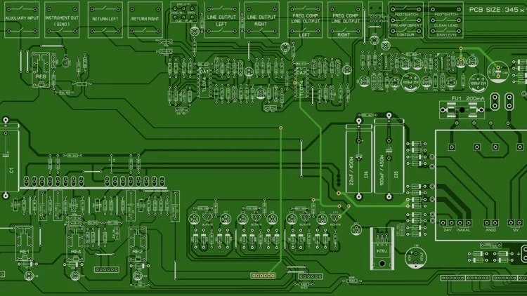 

Diy Guitar Tube Preamp ENGL 530 Replica Preamp Circuit Board PCB Empty