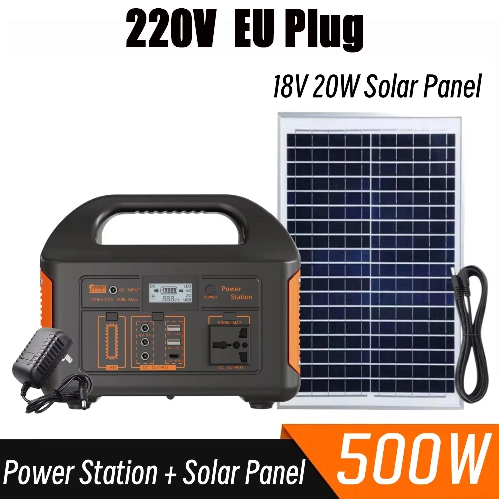 500W Panel-EU Plug