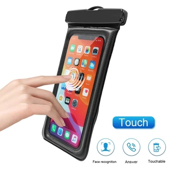 Custodia Impermeabile Galleggiante con Airbag per iPhone, Samsung, Xiaomi, Redmi, Huawei, Google, OPPO, Vivo - Nuova Borsa Galleggiante per Telefono