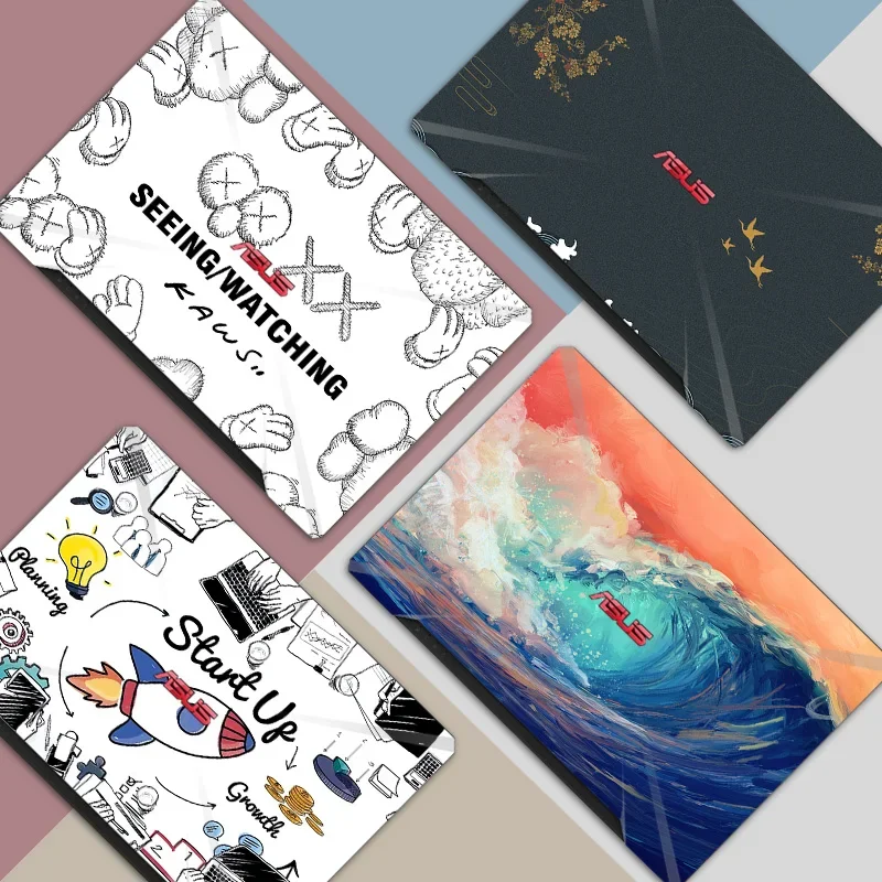 Pelle Speciale Per Laptop Abbagliante In Vinile Per Asus Rog Zephyrus G14 Ga401 14 "Rog Zephyrus G15 2021 Ga503Qr Release 15.6"