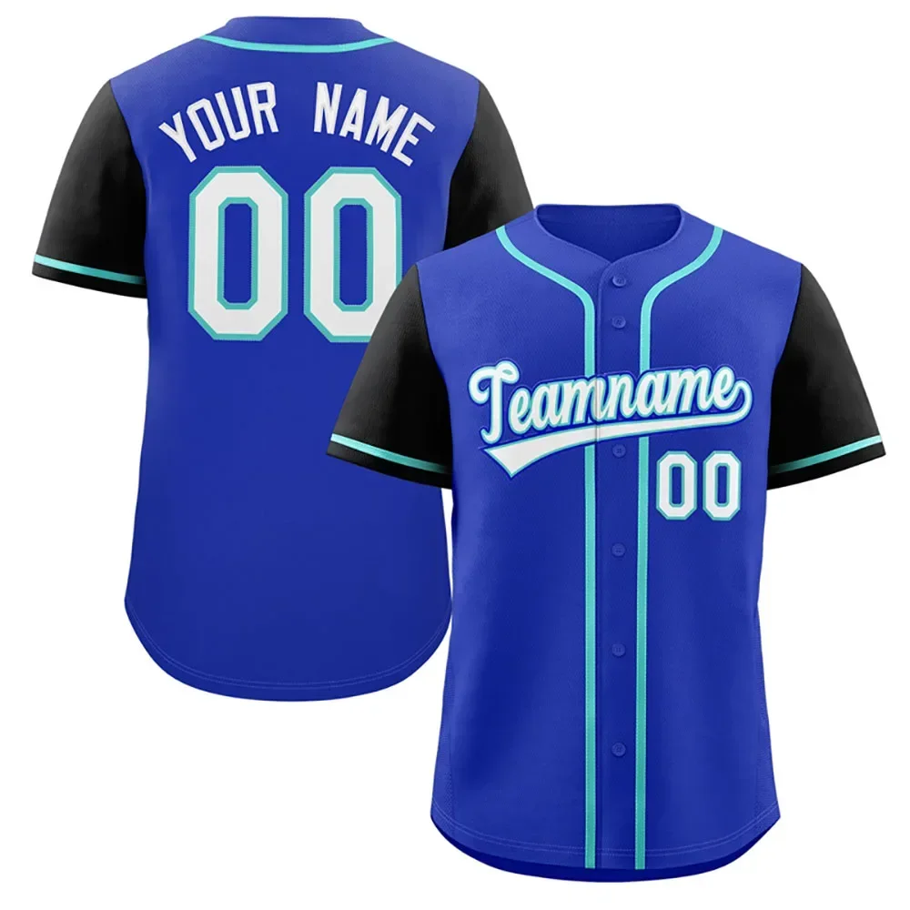Camiseta de béisbol personalizable, camiseta personalizada con estampado de equipo, camiseta con nombre y número personal, camiseta de hip hop, camiseta de béisbol para hombres, mujeres y niños