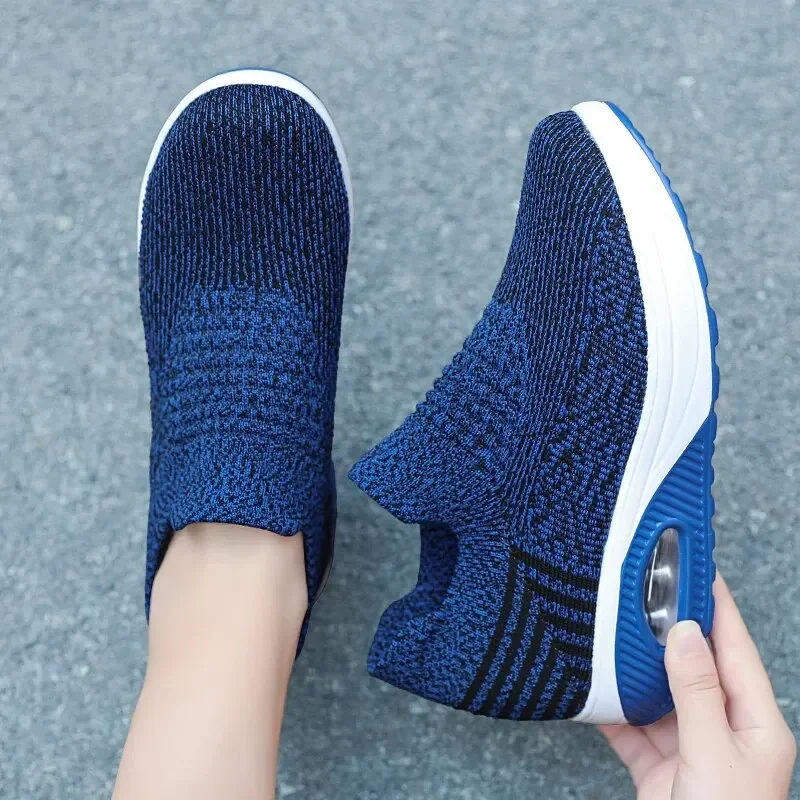 Sneakers Women Platform Light Beige Shoes Plus Size Casual Chunky Black Sneakers Woman Trendy Vulcanized Shoes