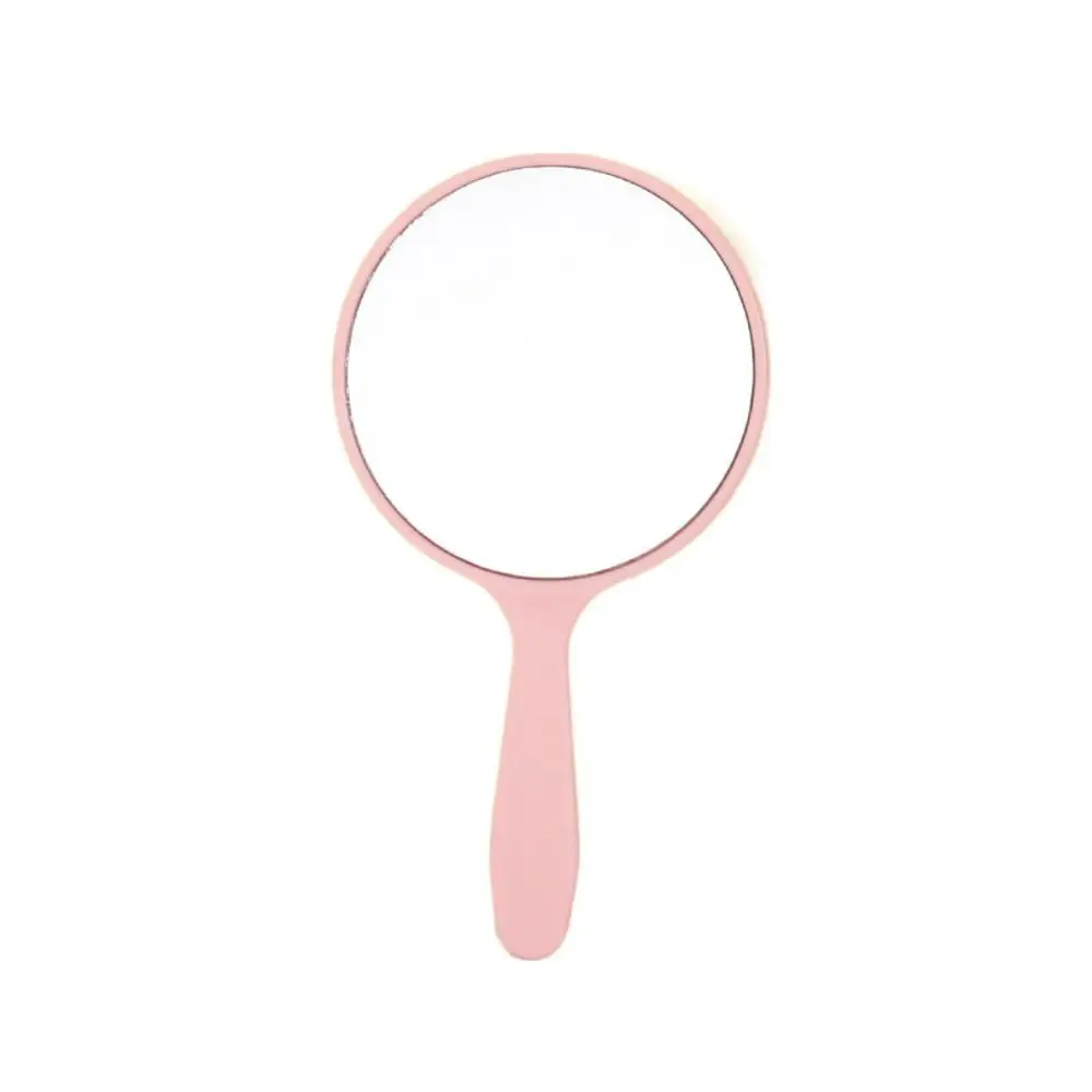 Charming Portable Handheld Makeup Mirror with Anti-Fall Design
