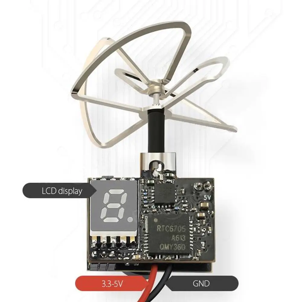 Eachine TX02 FPV Transmitter NTSC Super Mini AIO 5.8G 40CH