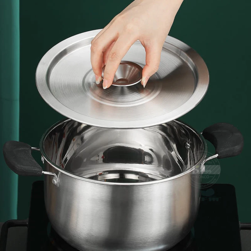 Pan deksel Roestvrijstalen pandeksel for potten, pannen en koekenpunten Maat 32 cm en 45cm wok cap universele keuken cookware accessoires pot cover Universele Deksel (Color : 36cm H6.5cm