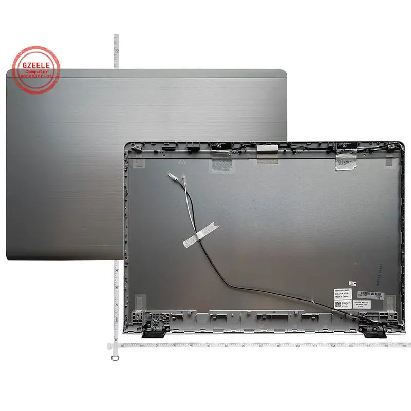 

Чехол GZEELE для ноутбука Dell Inspiron 17 (5748) 17 5748 17,3 ", Новая задняя крышка с ЖК-экраном, верхняя сборка, VCWGR 0VCWGR, серебристый
