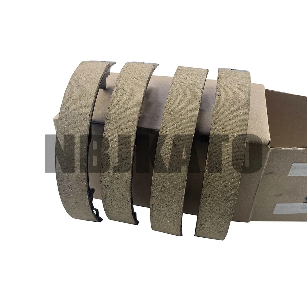 NBJAKTO Parking Brake Shoe 68003589AA For Jeep Wrangler JK 2007-