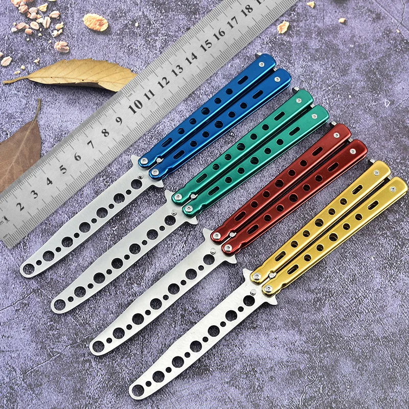 Beginner Butterfly Knife Seven Hole Butterfly Practice Knife Training