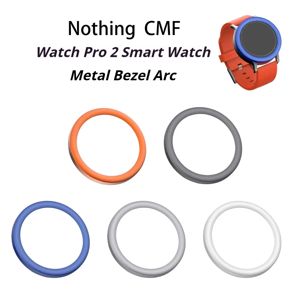CMF Watch Pro2 Premium Metal Bezel Protector and Band Cover Set - High-Quality Replacement Case