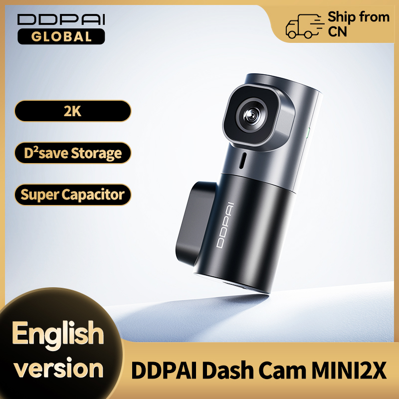 DDPAI MINI2X Dash Cam 2K 5GHz Wifi with ADAS Car DVR Camera Dashcam Night Vision2.0 Dash Camera Recorder 24H Parking Monitor