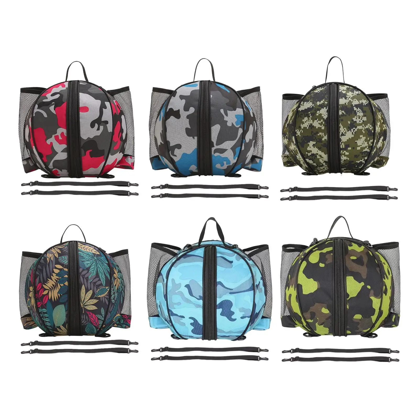 Round Shape Basketball Backpack Sports Training Bags Soccer Football Volleyball Ball Fitness Storage Gym Sack Pack sports ball storage bag sports ball bag