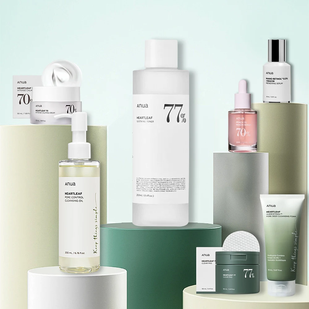 South Korea Anua Skin Care Moisturizing Toner Makeup Remover Essence Diminishes Fine Lines Niacinamide Essence Facial Cleanser facial cleanser facial essence