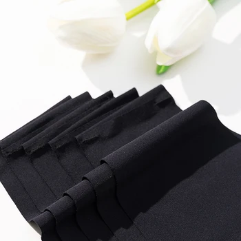 TrowBridge 6PCS/Set Women's Panties Black Female Thongs Breathable Underwear Sexy Lingerie Sports Comfortable Seamless G-Strings 3