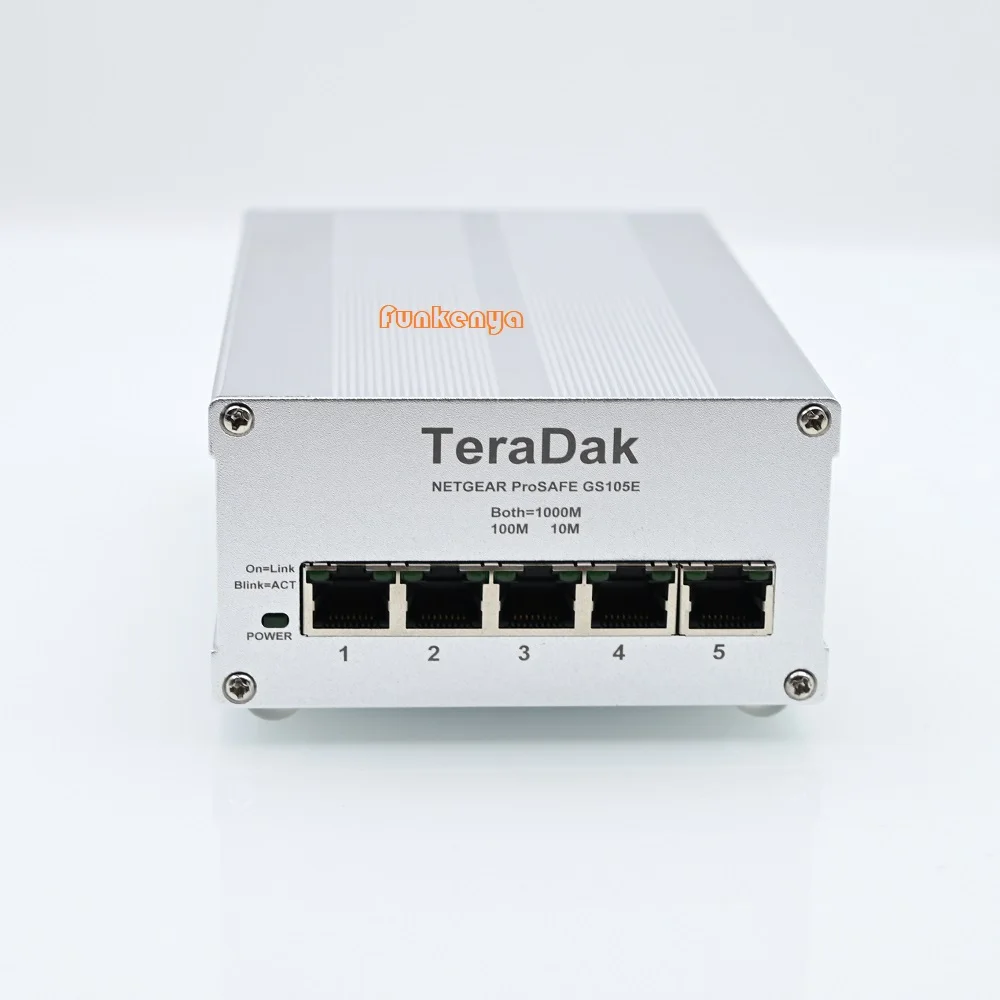 

GS105E 5-канальный переключатель управления онлайн сетью TCXO 0,1 ppm 12 в 1 А