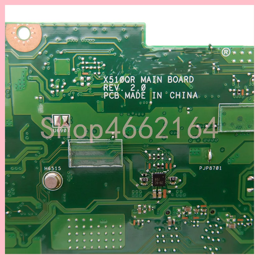 Placa-mãe para Laptop para Asus X510qa com A12-9720p Cpu Placa-mãe para X510qa X510q X510qr 100 Testado ok - Imagem 6