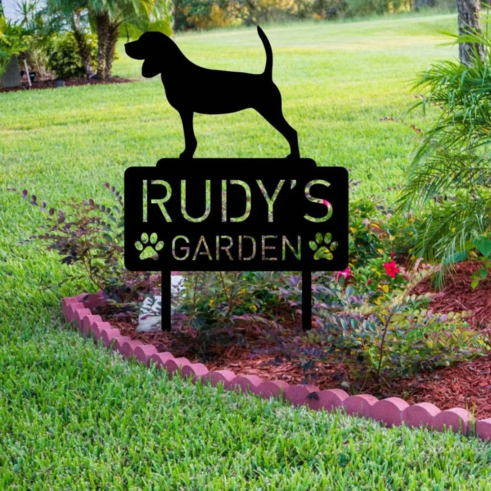 Custom Pet Metal Memorial Garden Stakes, Dog Memorial Signs, Cat Garden Signs, Pet Headstones, Personalized Pet Name Stakes