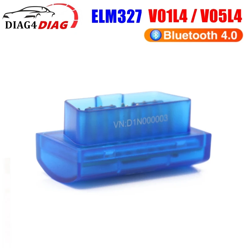 

MINI ELM327 V2.1 V01L4 / V05L4 Bluetooth ELM 327 Works IOS Android Torque PC Support 9protocols ELM 327 Scanner Diagnostic Tool