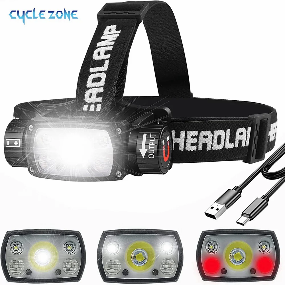 LED Rechargeable Headlamp 10000 Lumens Super Bright Modes Adjustable  Zoomable Headlamp for Outdoor Camping Running Cycling AliExpress