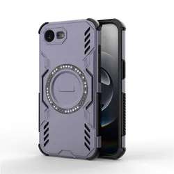 Heat Dissipation Magnetic Durable Bumper Protective Phone Case - iPhone 17 e (PURPLE)