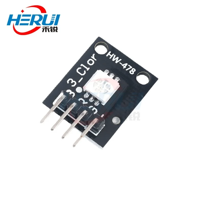 

Three color full color LED smd module 3-color RGB controllable seven-color lights KY-009 is applicable