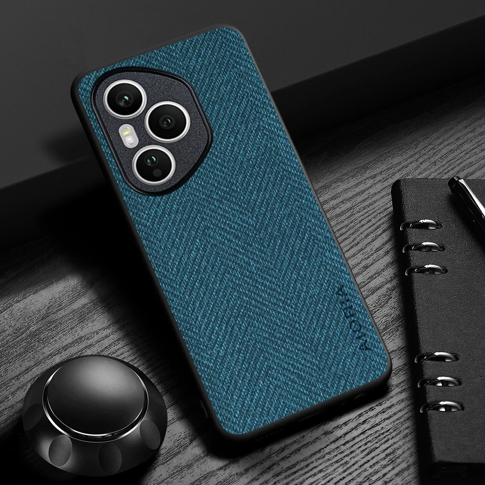 Elegant Leather Wood Grain Case - Sleek and Durable Design