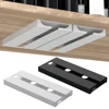 Stemware Rack Punch Free Wine Glass Holder Under Cabinet Plastic Wine Glass Hanger for Kitchen Bar Restaurant 1