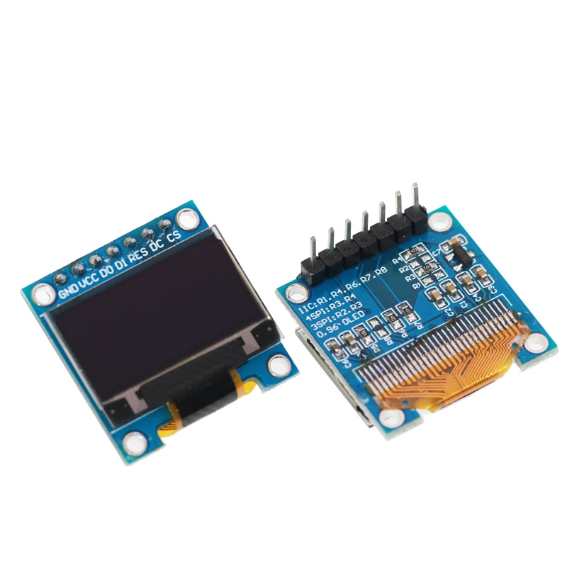 OLED Display Module LCD Display Module 0.96 Inch Dual Color I2C IIC Communication