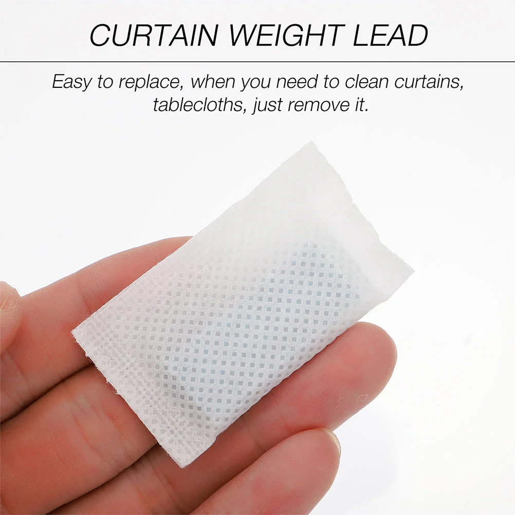 Lead Block Window Curtain Bottom Weights Tablecloth Weights Outdoor Drapery 20 Pcs