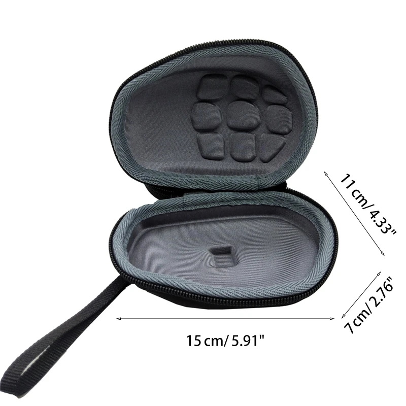 Duro para o Case Protetor Forlogitech mx Master 3s Avançado Mouse sem Fio Viagem Portátil Bolsa de Ratos Duro Shelll - Imagem 5